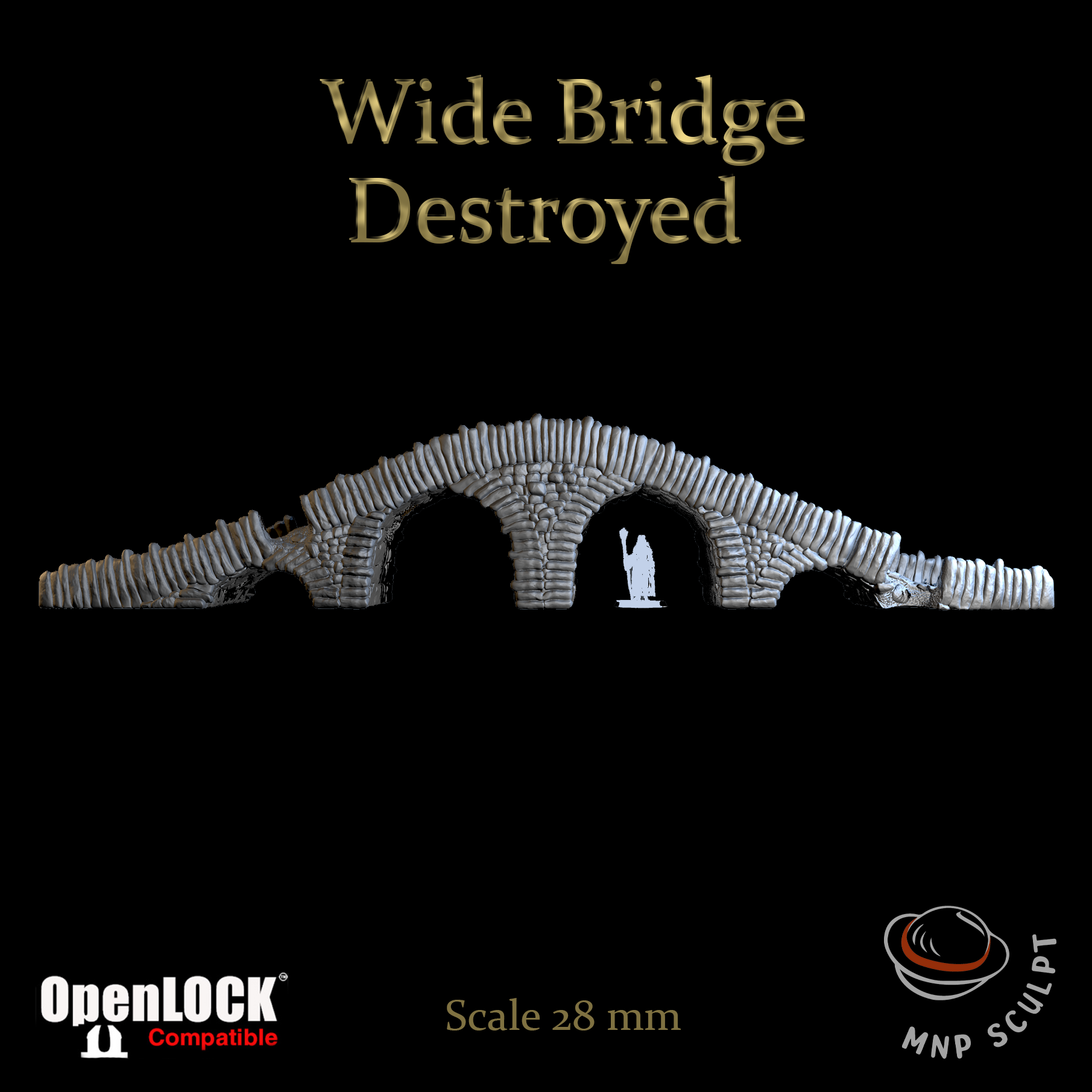 Wide Stone Bridge